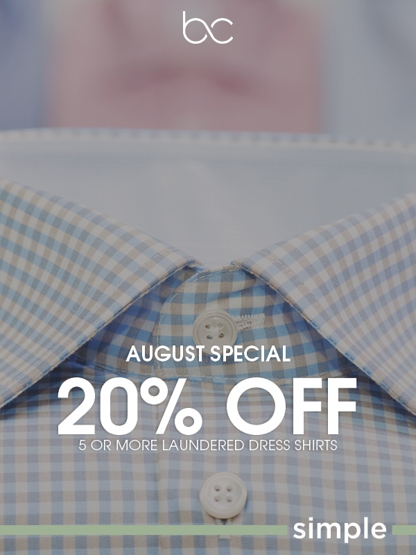 Specials Burke Cleaners Laundry & Dry Cleaning made simple.