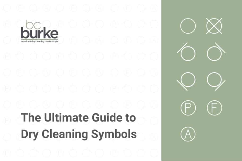 The Ultimate Guide to Dry Cleaning Symbols | Burke Cleaners